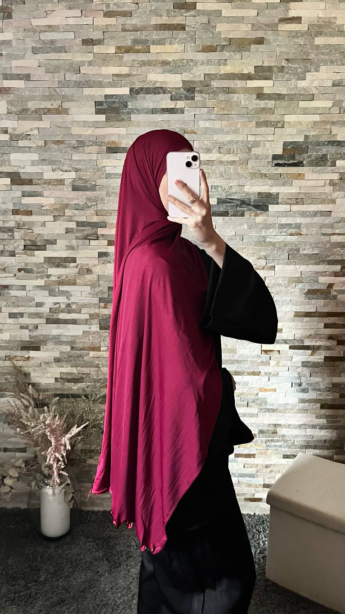 Hijab jersey premium froufrou