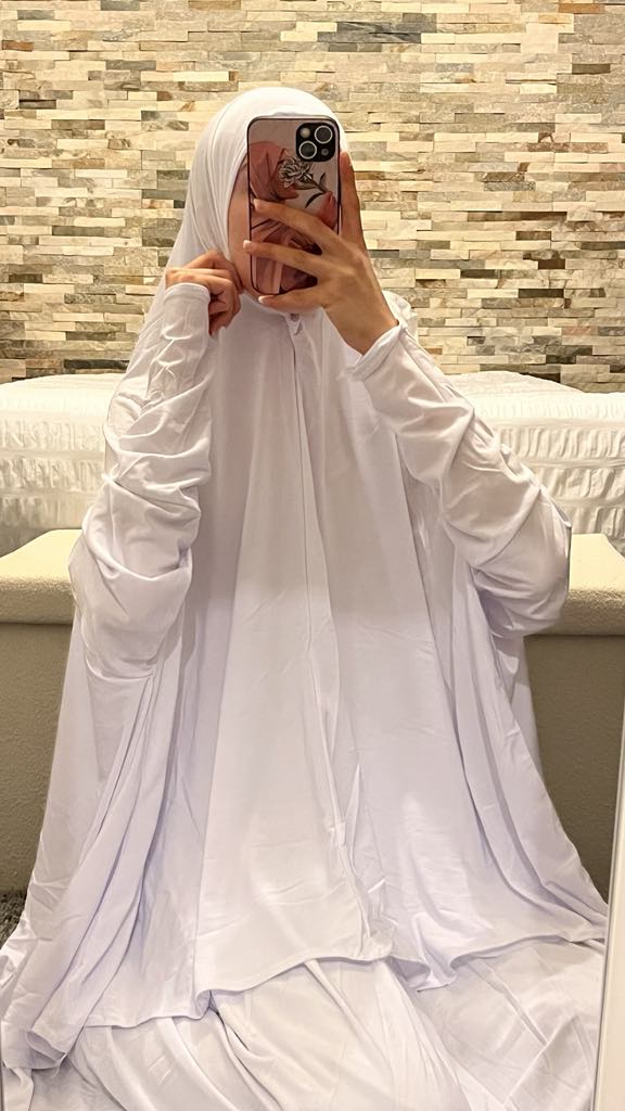 Ensemble de prière (haut avec manches + jupe)