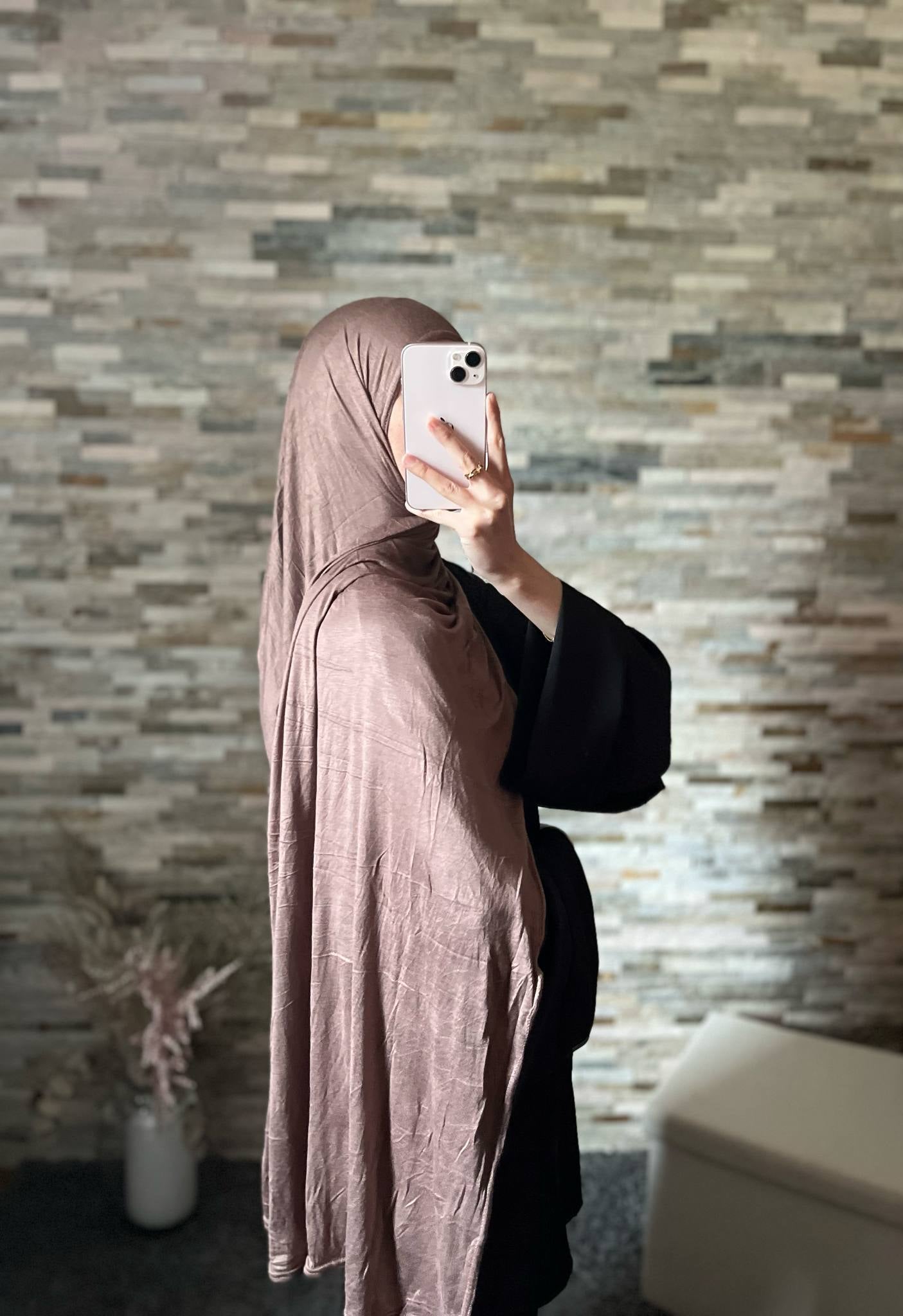 Hijab en jersey MODAL – Léger & respirant