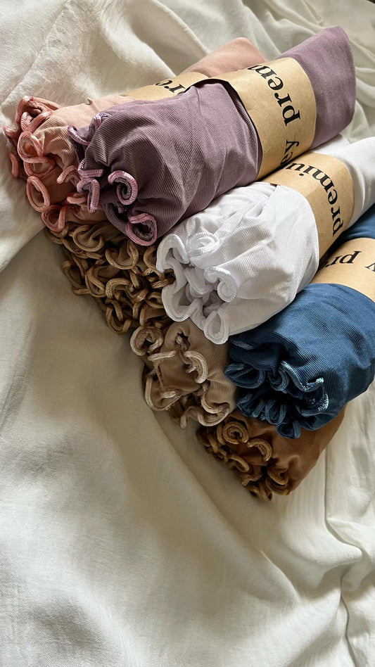 Hijab jersey premium froufrou