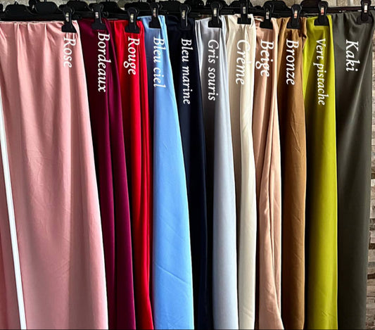 Jupe en satin "NOUR"