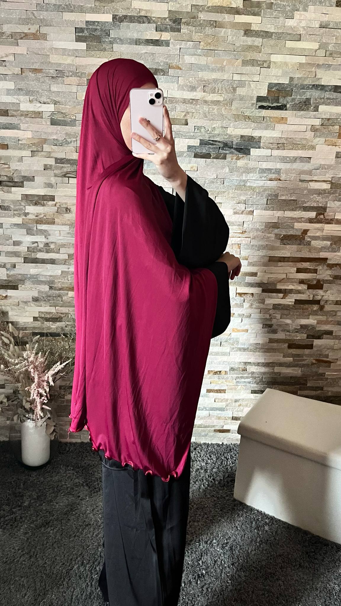 Hijab jersey premium froufrou